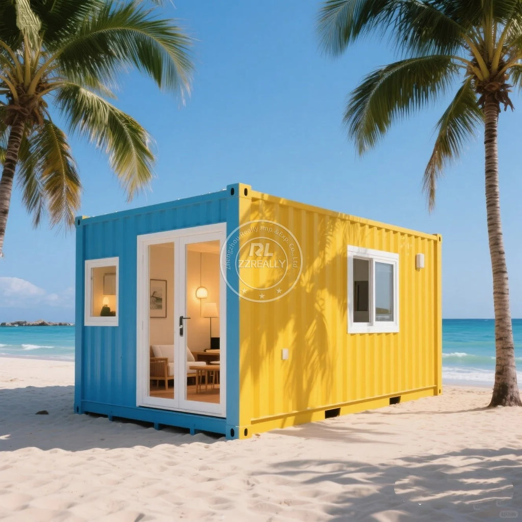 Two-Story Container House - modular prefab - flexible spaces