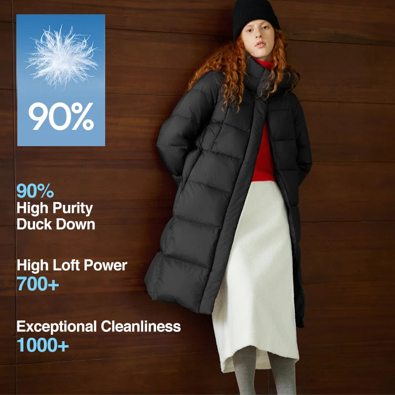 Semir Long Down Jacket - Hooded - Winter Streets