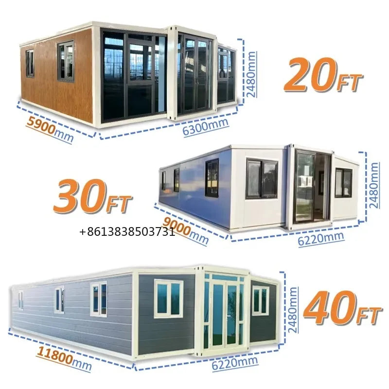 SteelGarden Modular - Prefab Steel Cabin 20ft 40ft