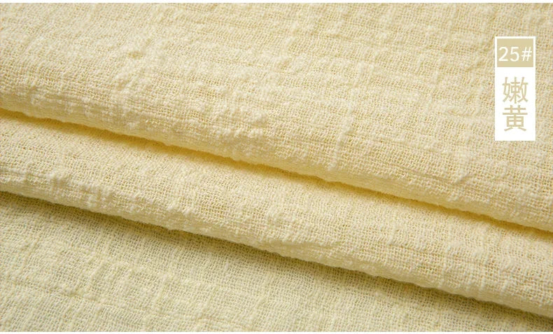 Soft Thin Linen Cotton Fabric Solid Color Organic Material Pure Natural Flax For Sewing Handmade Clothes Patchwork Fabric