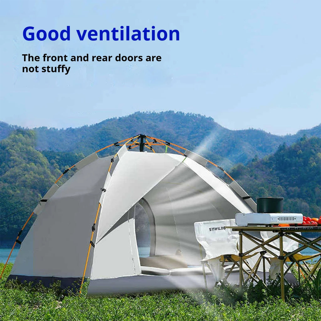Automatic Outdoor Quick Tent 3-4 Person Rainproof Sunproof Beach Fishing