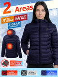 Women Smart Heating Jacket - Up to 21 Zones