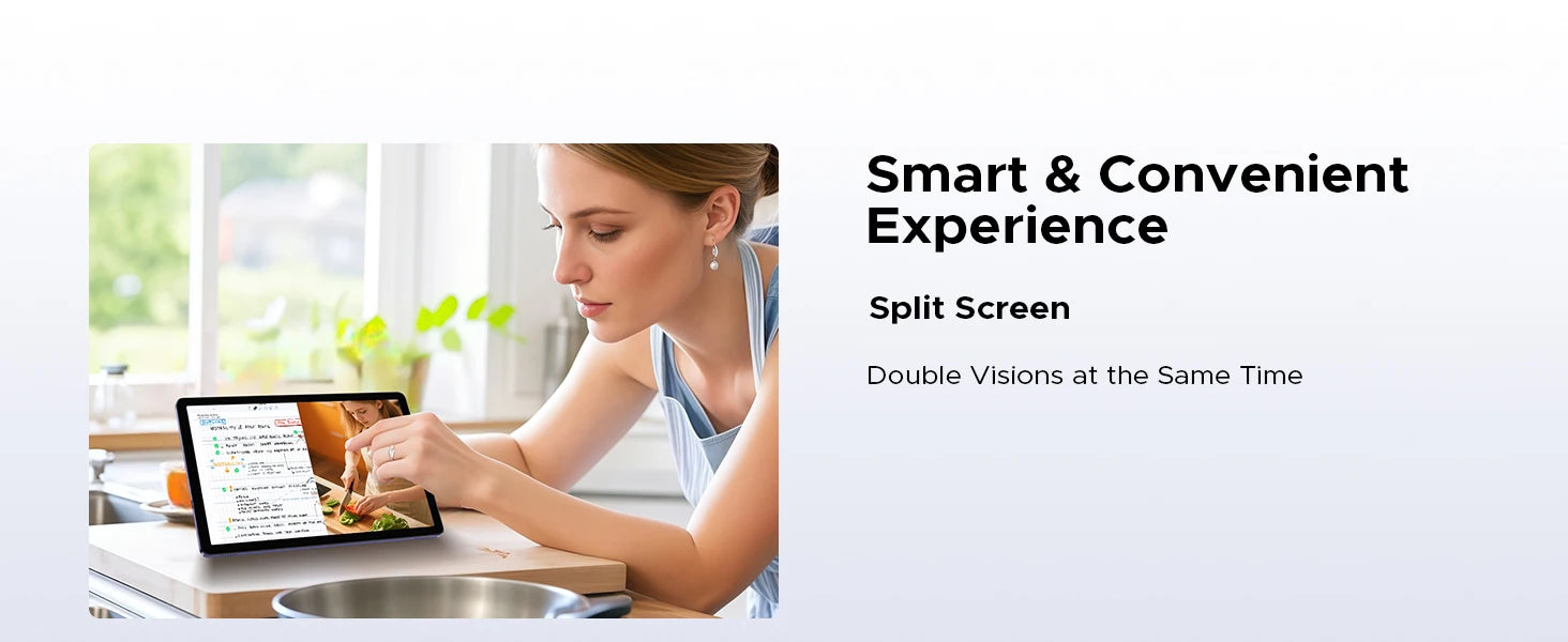 DOOGEE Tab G6+ 11" - 4G LTE Tablet + Full Work Kit