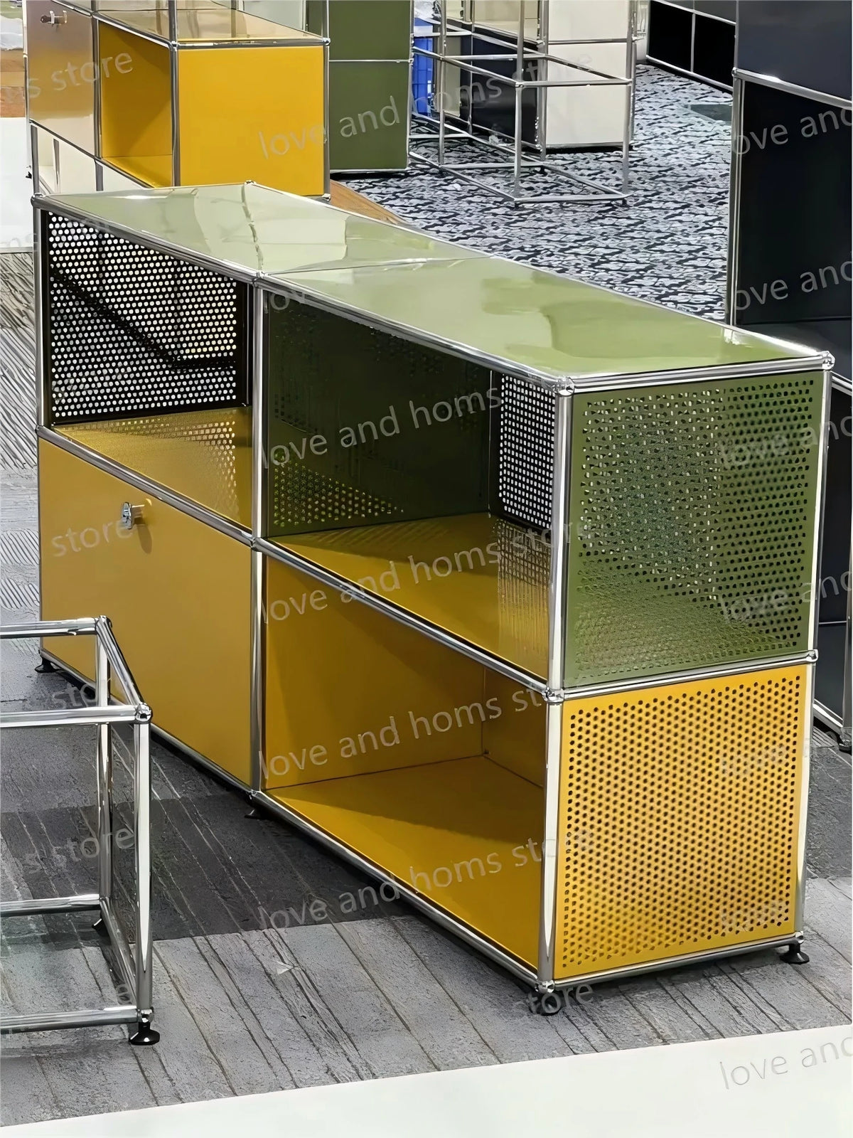 lohoym Storage Cabinet - Stainless Steel - Custom Size