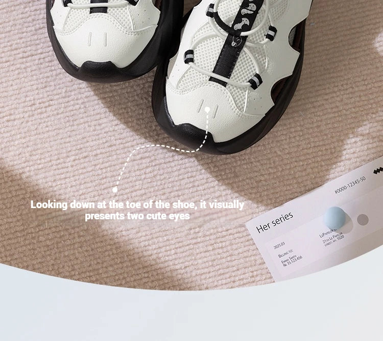 361 Degrees Women's Sandals Outdoor Thick-soled Breathable Non-Slip Casual Trendy Comfortable Soft Female Slippers 682526715