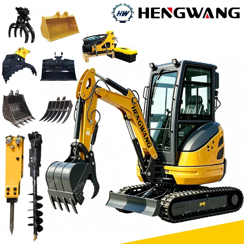 Kubota Mini Excavator - 2.5 Ton - HW-25W