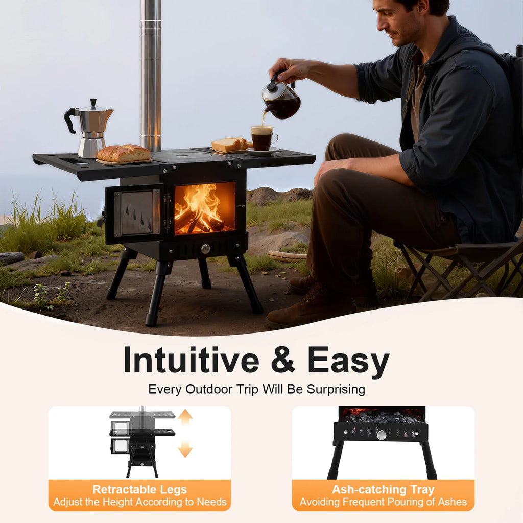 Foldable Camping Wood Stove