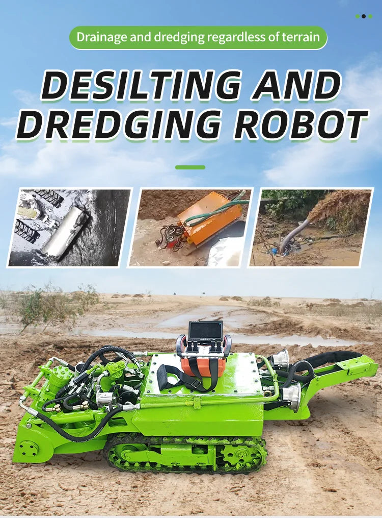 YG Rubber-Tracked Underwater Dredging Robot