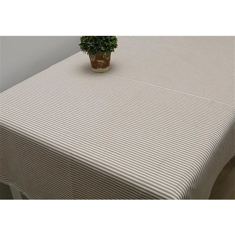 PLAID COTTON LINEN FABRIC - Yarn-Dyed Weave, 26 Colors - Warm Rooms