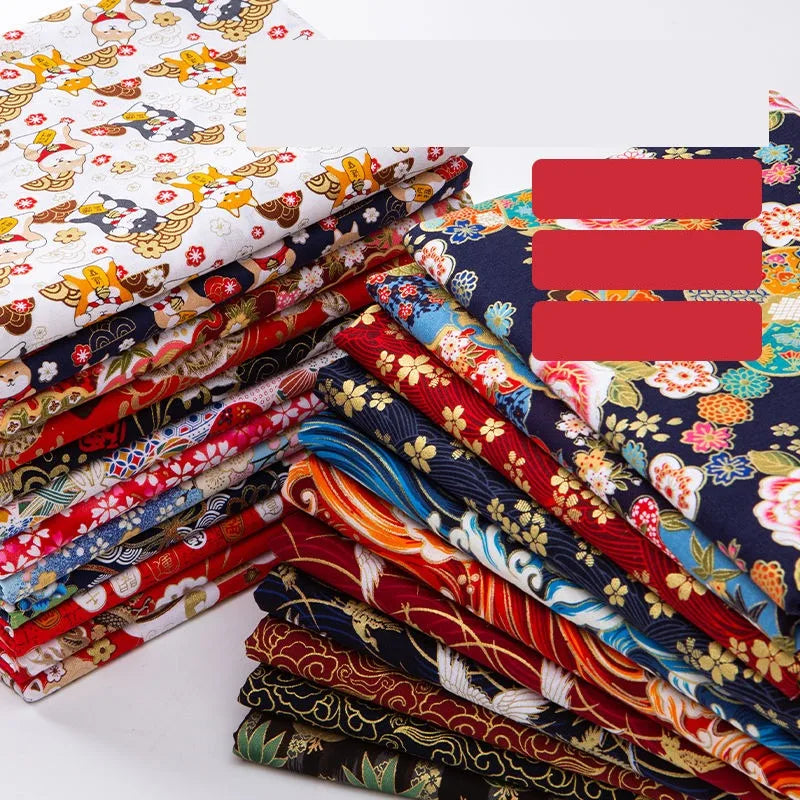 PRINTED COTTON FABRIC BY THE METER - 23 Patterns, 100% Cotton - Craft Your Story