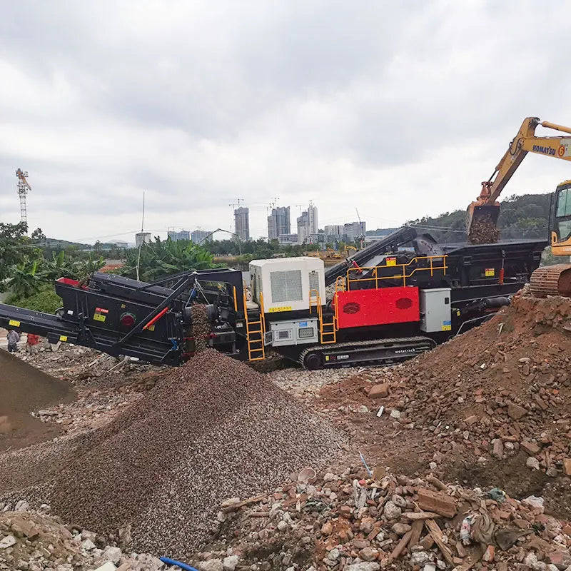 Crawler Mobile Crushing Plant - Stone Crusher