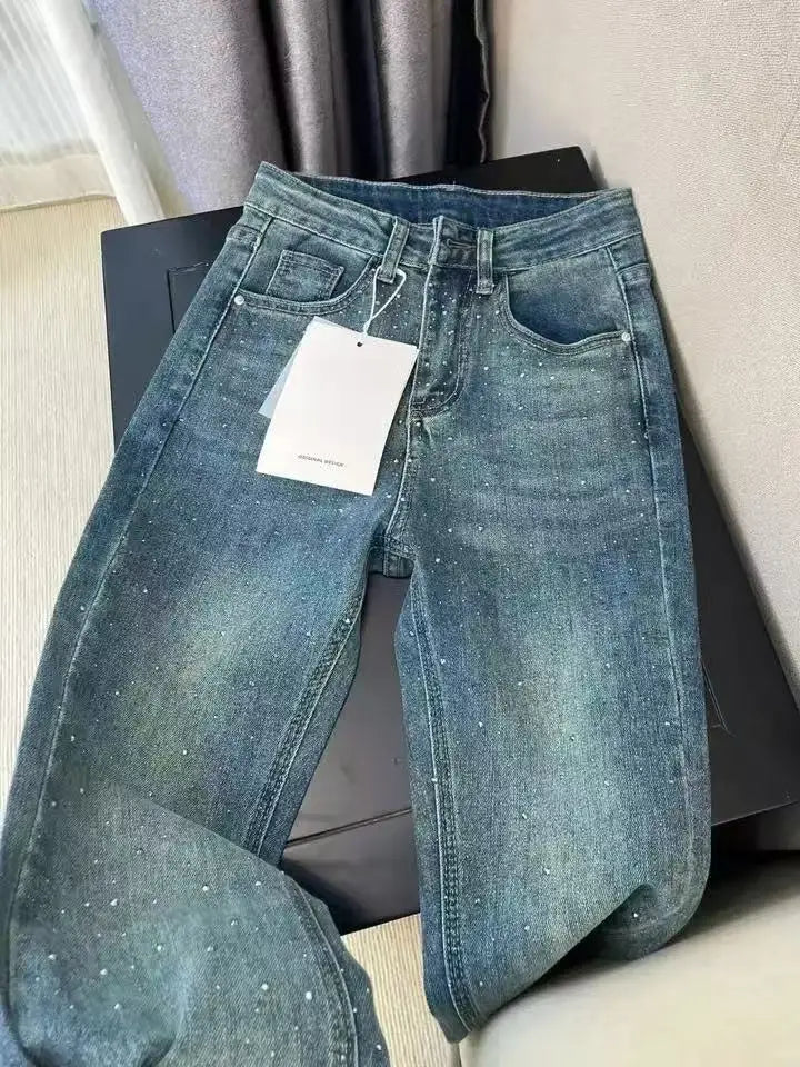 2000s American Vintage Pants Women Casual Y2k Thin Sportwear Y2k Clothing Retro Trouser Casual Chic Retro Harajuku Jeans Female