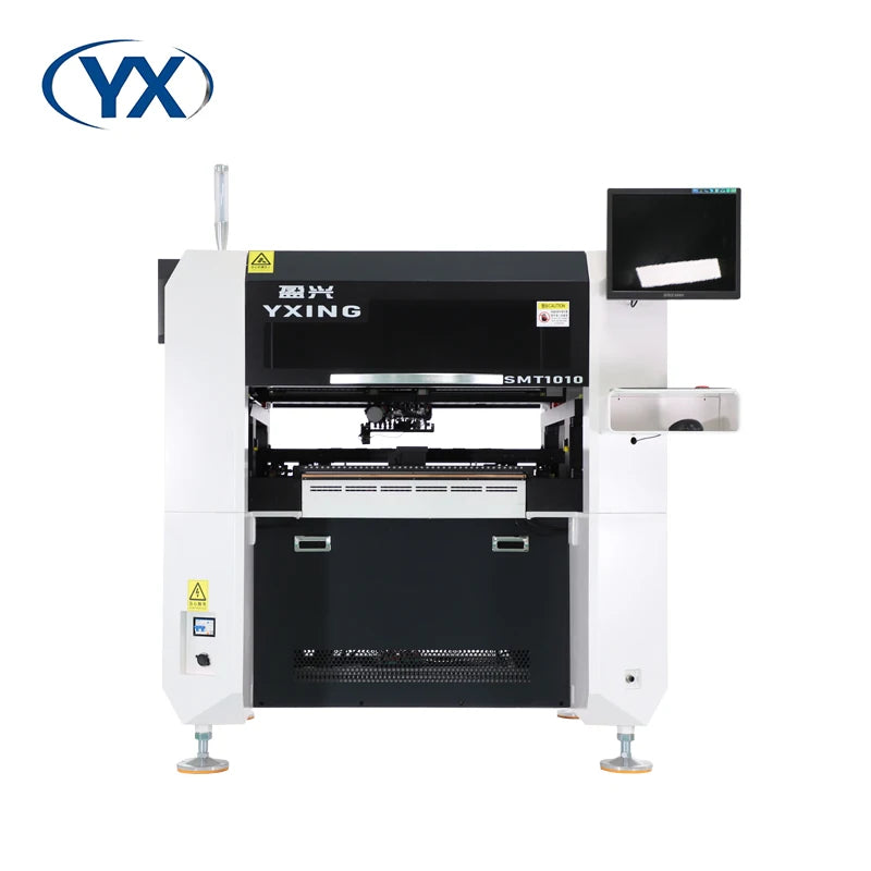 SMT1010 PICK & PLACE MACHINE - 10 Heads, 19000 pcs/h - Full Production Line
