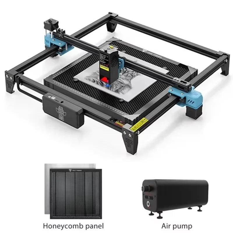 TWO TREES TTS-20 PRO LASER ENGRAVER - 20W COS Diode, 418×418mm - Precision at Speed