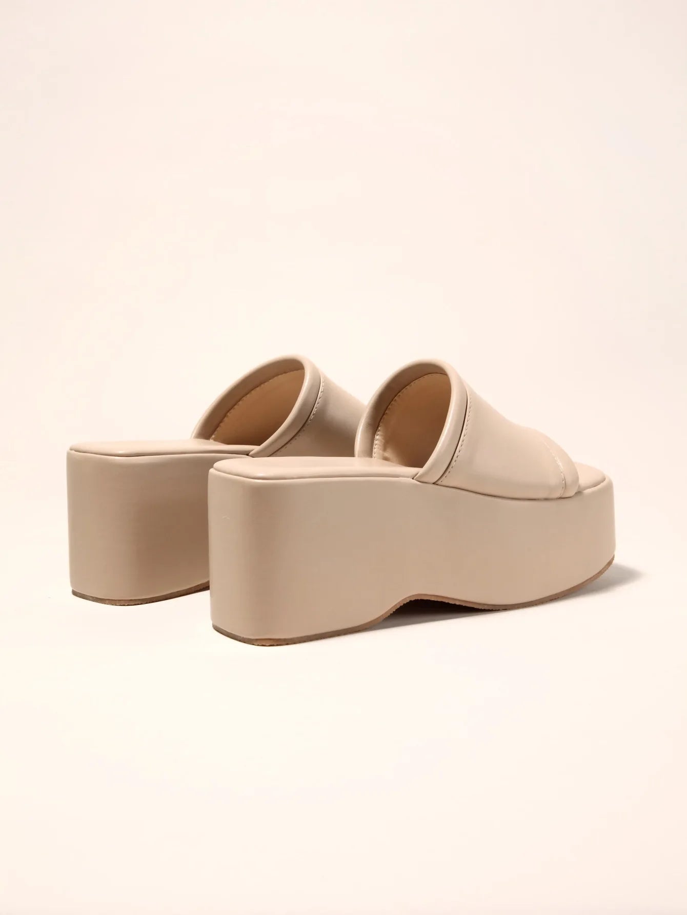 Punk Open Toe Platform High Heels Beach Slippers Female Summer Orange Green Wedges Shoes For Women Sandals Flip Flops