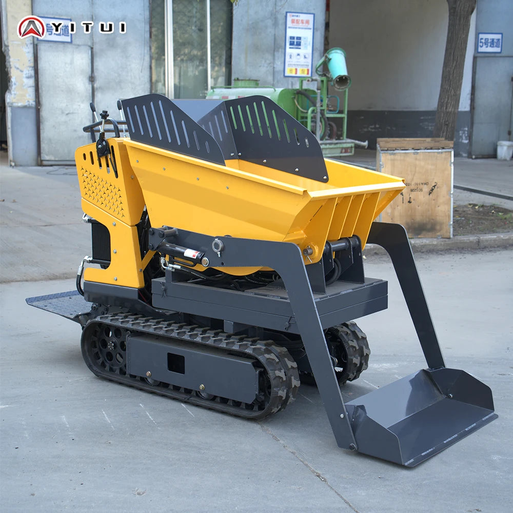 MINI TRACKED DUMPER - Self-Propelled, 500 kg Listed - Narrow-Site Hauling
