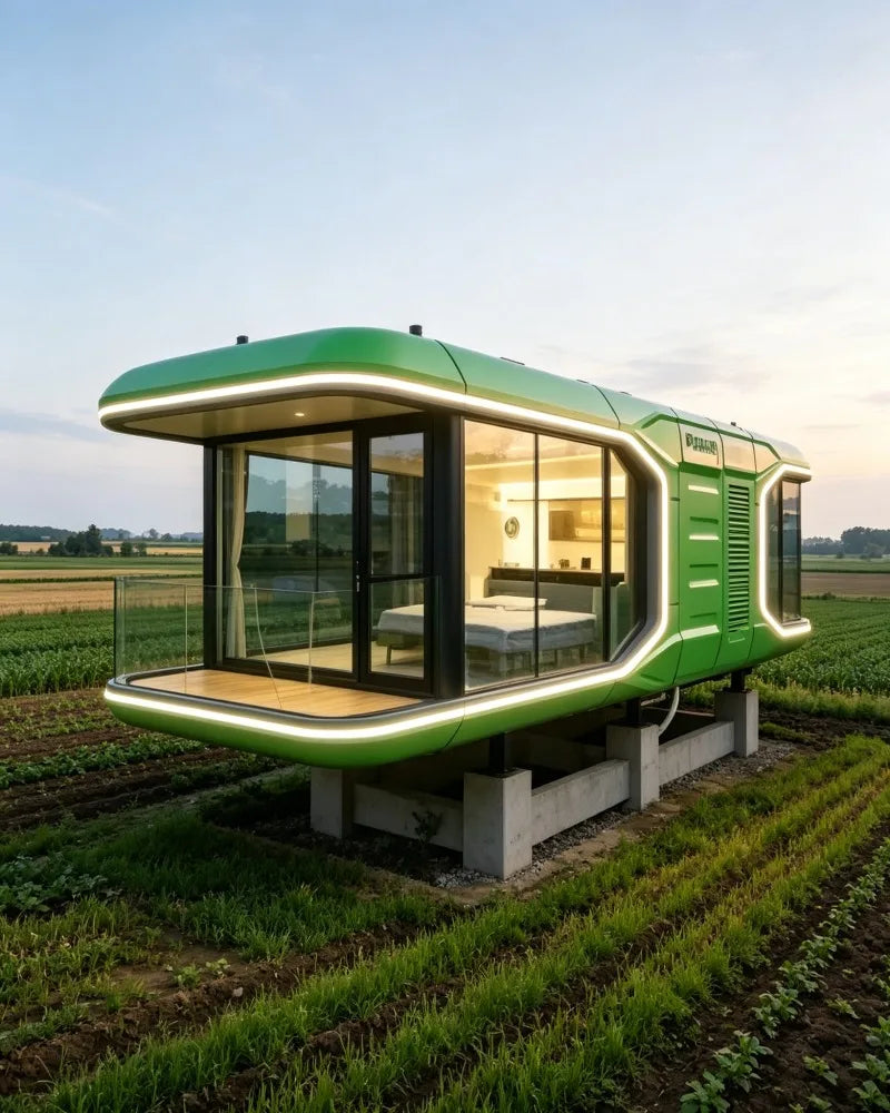 Space Capsule Modular Prefab Tiny Home 40FT
