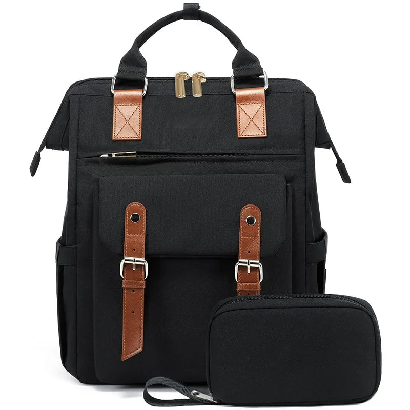 College Buckle Commuter Backpack Set