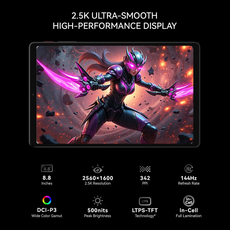 ALLDOCUBE iPlay 70 Mini Ultra 8.8" 2.5K 144Hz Gaming Tablet