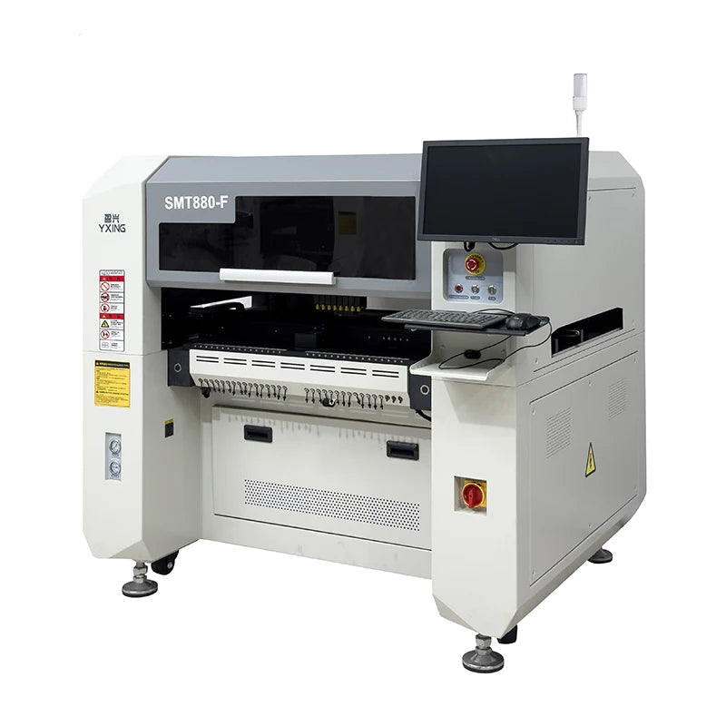 SMT880-F 8-HEAD CHIP MOUNTER - Direct Drive, Ball Screw - Industrial Speed