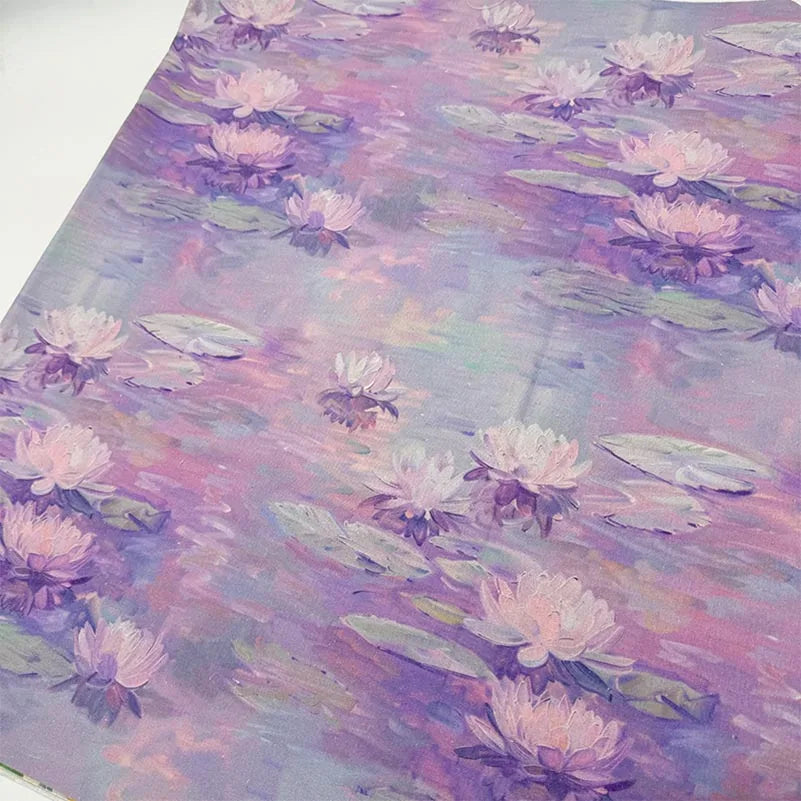 Oil Painting Floral Fabric – 148cm Wide, 16 Patterns