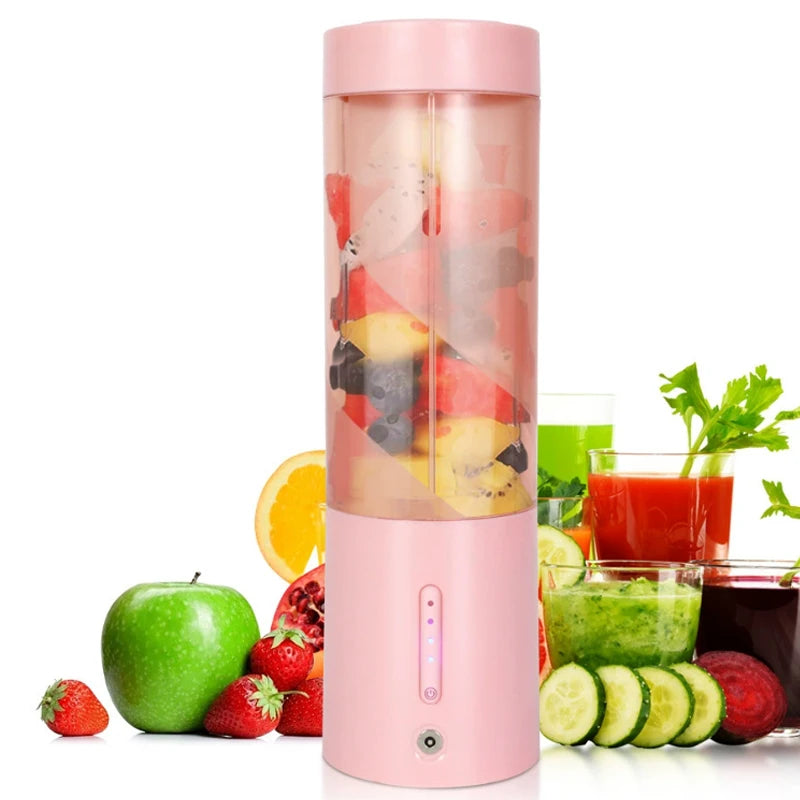 Portable 450 ml Juicer - USB Rechargeable