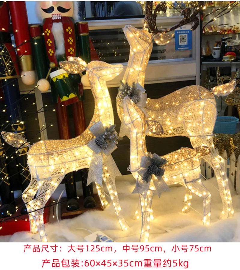 Fiberglass Christmas Figurines - 15 Styles - Festive Display