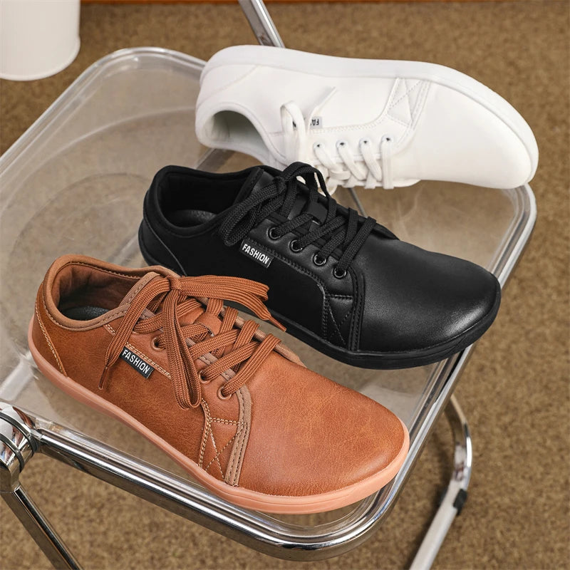 BARE GROUND - Unisex Minimalist Wide Toe Barefoot Shoes - Lightweight Casual Walking & Sports