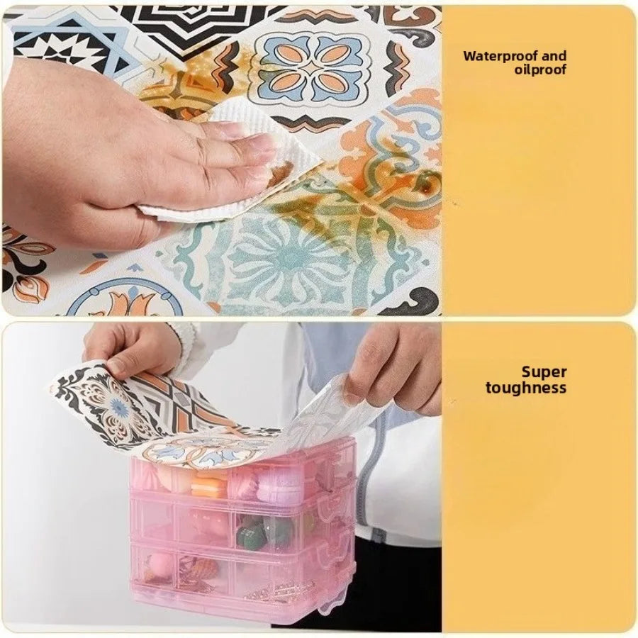 BOHO KIDS WALLPAPER - Self-Adhesive PVC - Waterproof Wall Decor