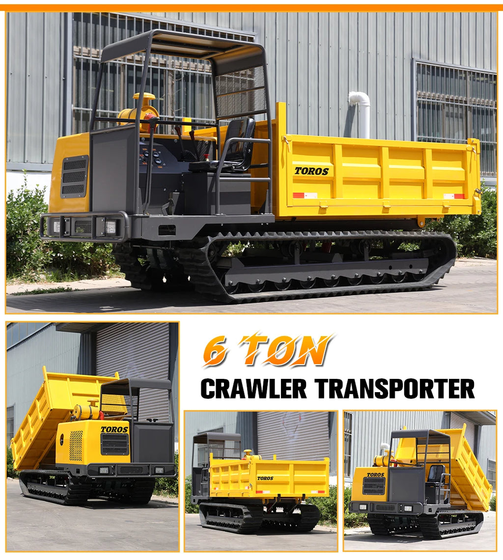 TOROS Mini Crawler Dumper - 800/1000 kg - TRS-08