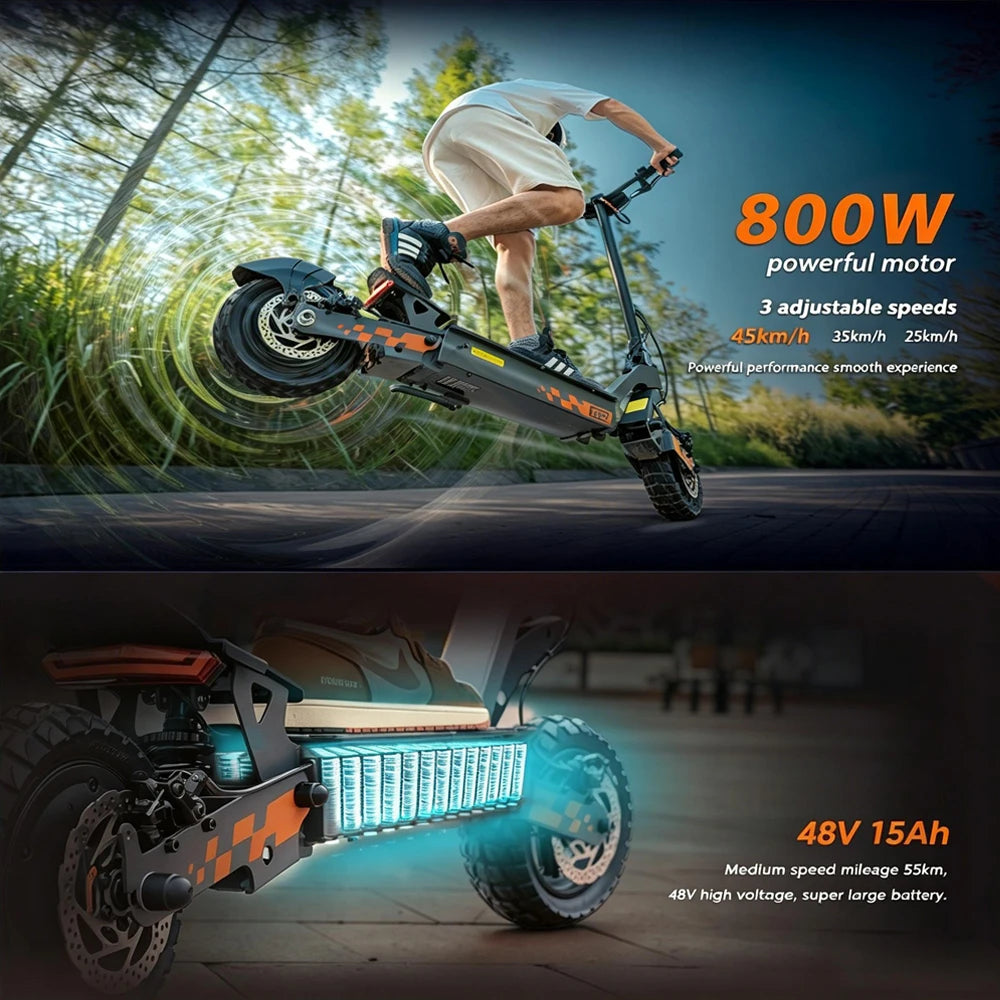 KUKIRIN G2 ELECTRIC SCOOTER - 800W, 55 KM Range - Urban & Off-Road