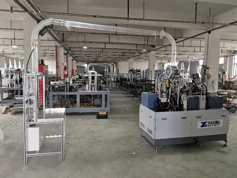 YG-90 PAPER CUP MACHINE - 100 Cups/min - CE Certified Industrial
