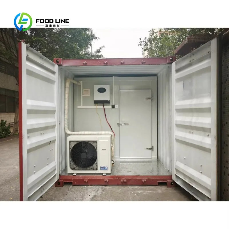 Solar Cold Storage Room - 20 ft - Off-Grid Refrigeration