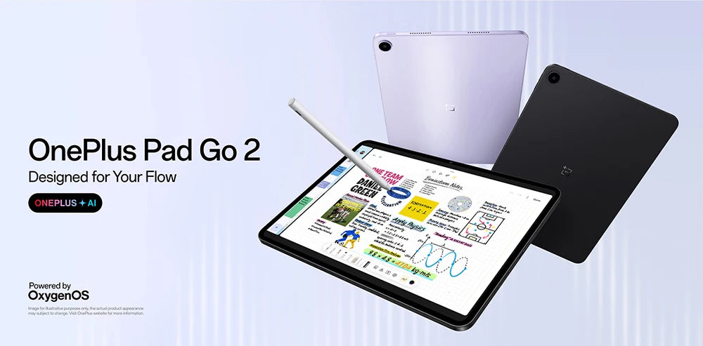 OnePlus Pad GO 2 12.1" 2.8K - 8+128GB WiFi / 8+256GB 5G