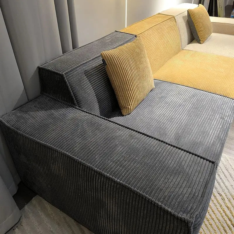 Nordic Corduroy Living Room Sofa