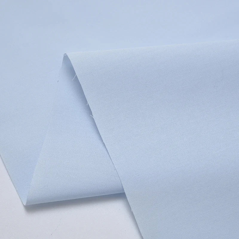 PLAIN COTTON POPLIN FABRIC - 150cm Wide, 46 Solid Colours - Everyday Sewing