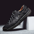 Men's Casual Moccasin Flats - Soft Ankle Non-Slip Outdoor Shoes EU 39-46
