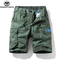 New Men's Summer Outdoor Leisure Camouflage Comfortable Shorts Men Elastic Waist Loose Straight High-Quality Design Shorts Male