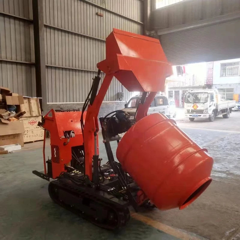 DEGRES/AIDE Crawler Concrete Mixer - 2 m³/h - B&S Engine
