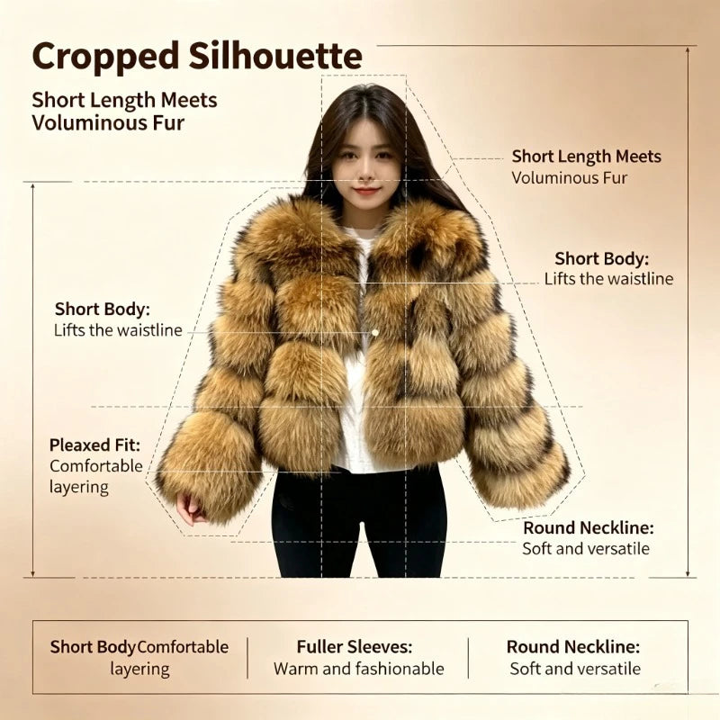 Women's Faux-Fur Jackets - Ten Styles - Plush Street Mood