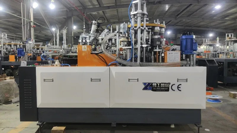 YG-90 PAPER CUP MACHINE - 100 Cups/min - CE Certified Industrial