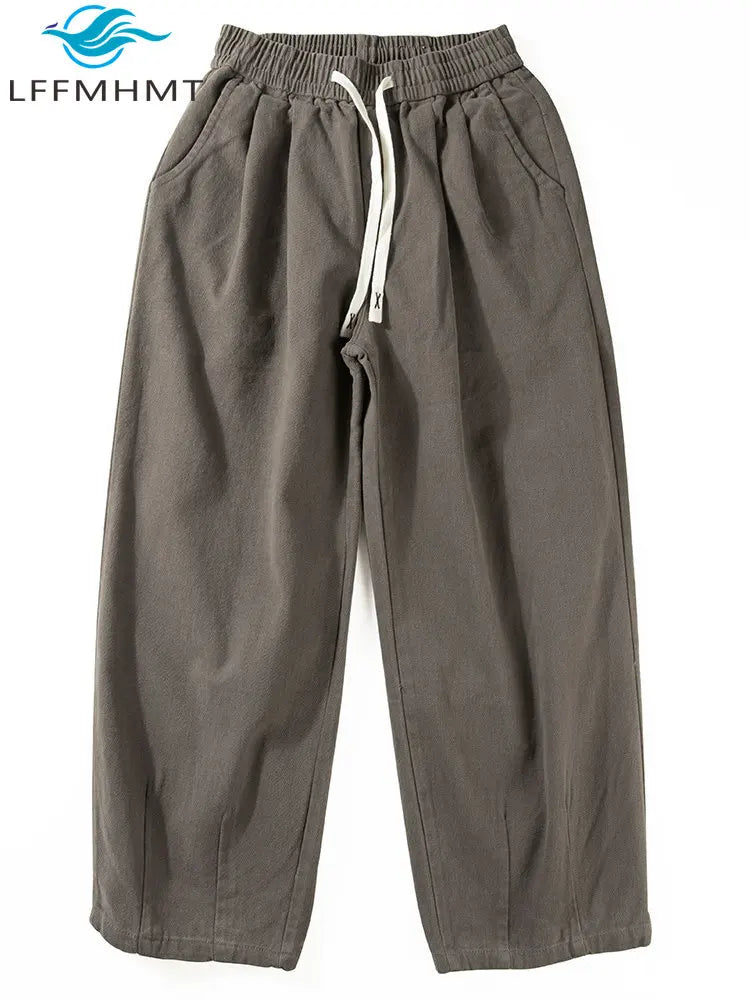 SAFARI CARGO - Men's Cotton Wide Leg Pants - Four Seasons, Zero Compromise