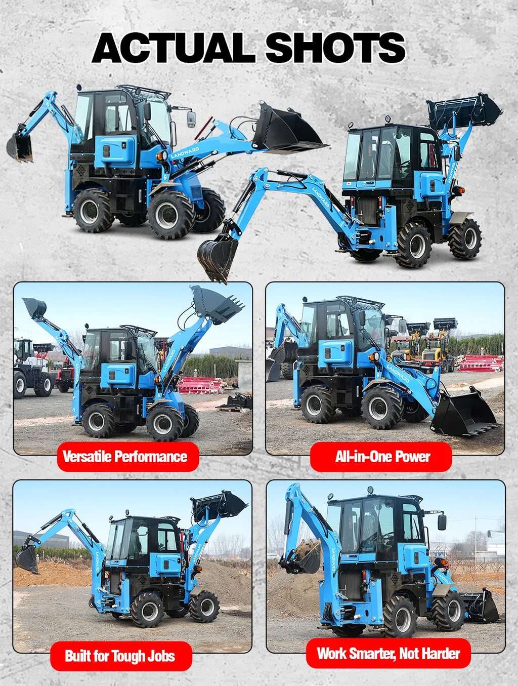 4×4 Backhoe Loader 100 HP