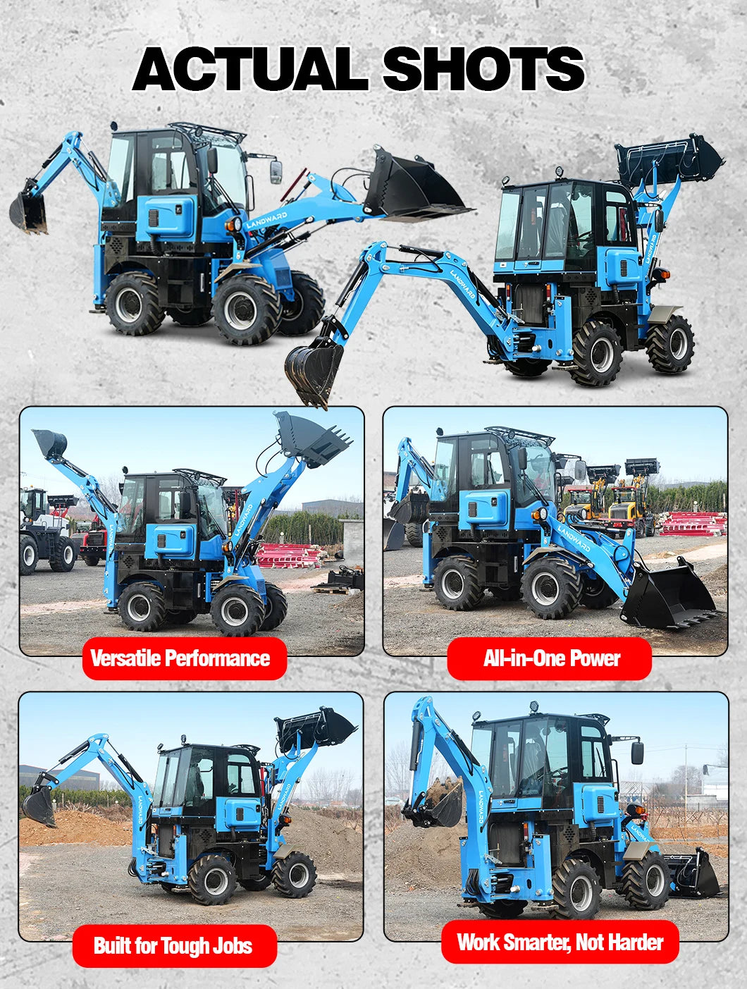 4×4 Backhoe Loader 100 HP