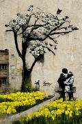 BANKSY BALLOON CANVAS PRINT - Unframed - Pop Art Decor