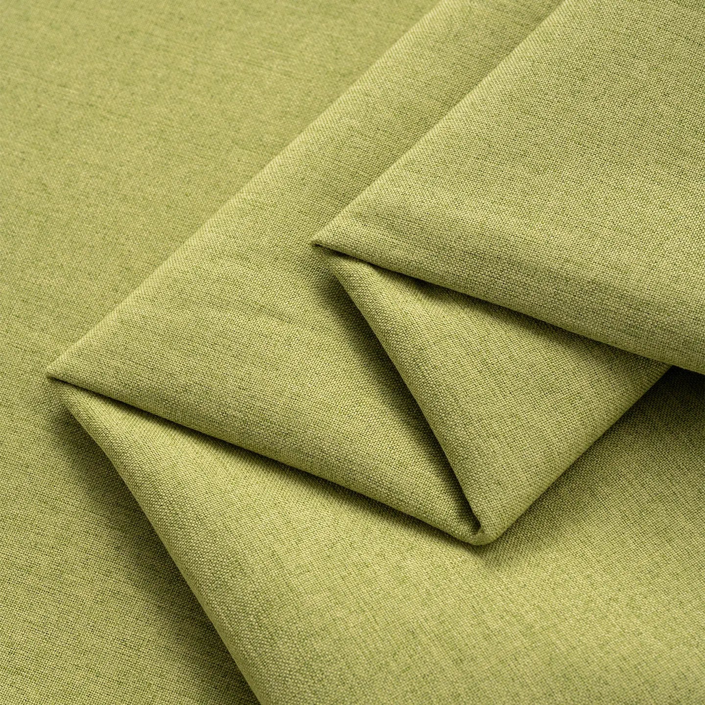 THICKENED PLAIN LINEN-LOOK FABRIC - 100% Polyester, 420g/m, 148cm Wide - Solid Rooms