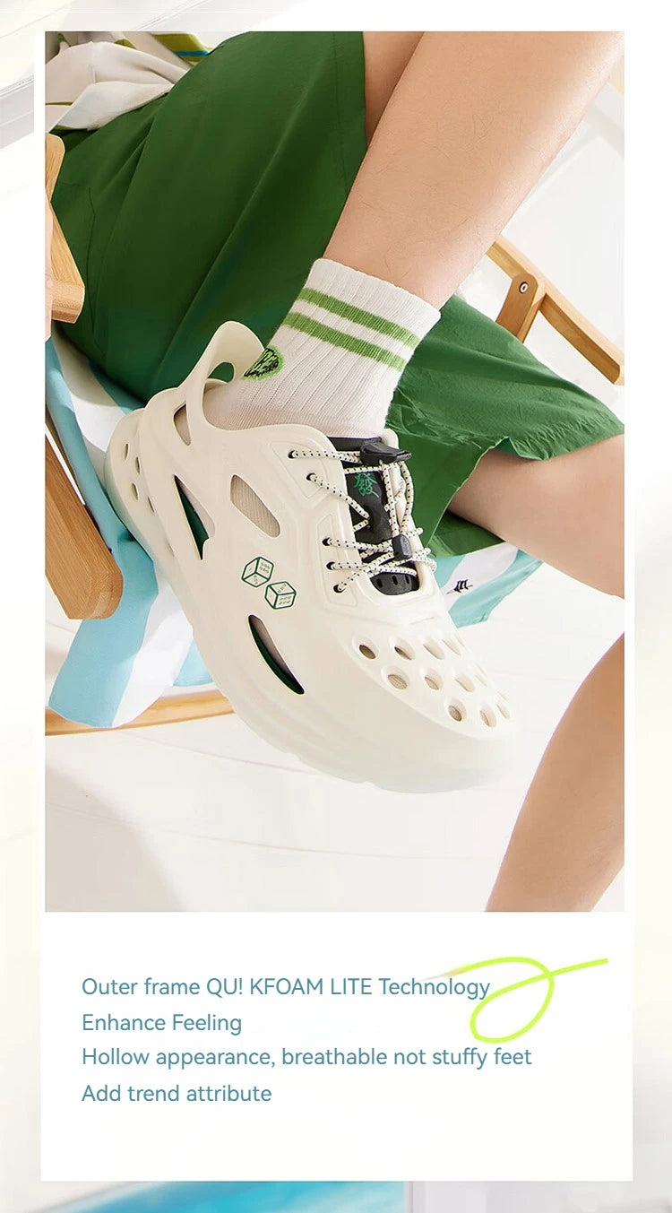 361 Degrees BIG3 Women's Sports Slippers Summer Outdoor Non-Slip Detachable Beach Casual Sandals And Slippers 672426717
