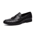 Men's Pointed Toe Slip-On Loafers - Soft PU Casual Moccasins EU 38-47