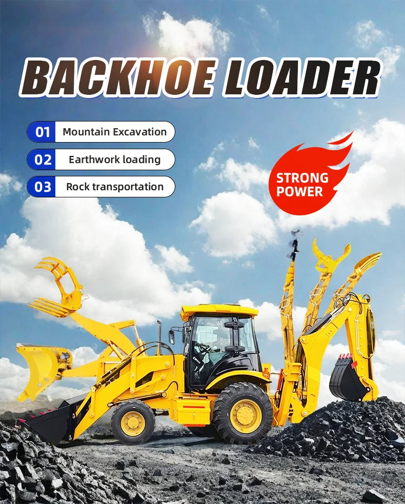 Mini Diesel Wheel Loader | 0.8 t