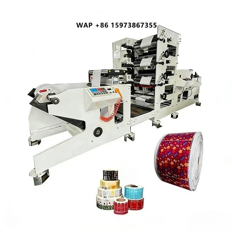 OR-850 FLEXO PRESS - 4-Color, 120m/min - 850mm Wide Format Labels